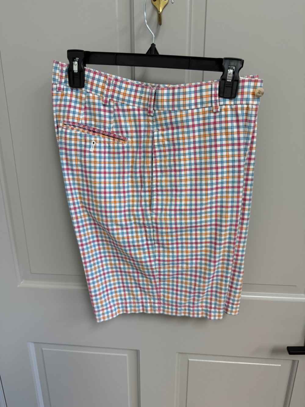 Multicolor Plaid Pencil Skirt - Women